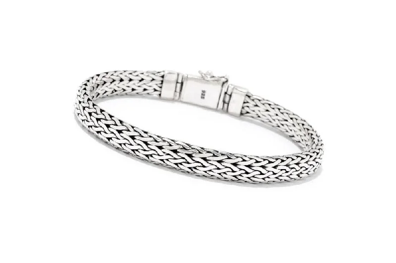 Engraved cuff bracelets for men-Kadek Bracelet