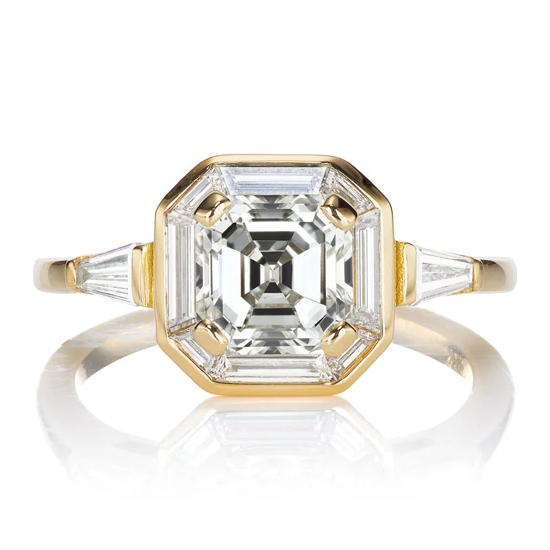 men’s signet rings with diamonds-Viveca 1.67