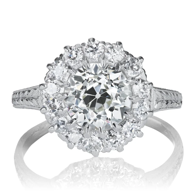 delicate engagement rings-Noelle