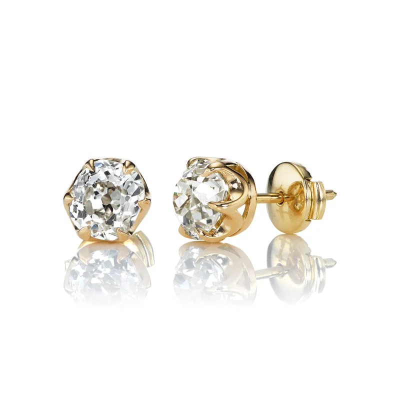 platinum rings for women-Bea Studs 2.35