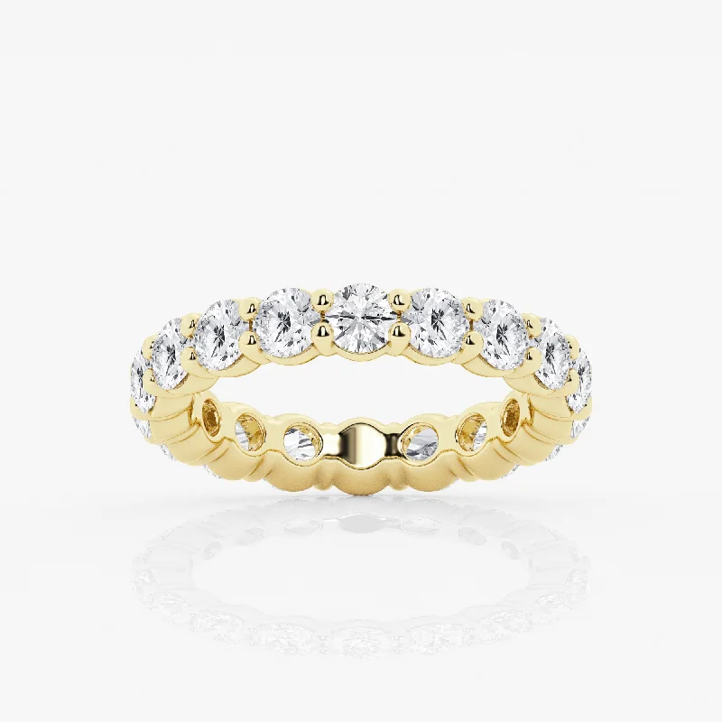 large statement rings-Empowering Round Eternity Bold Band