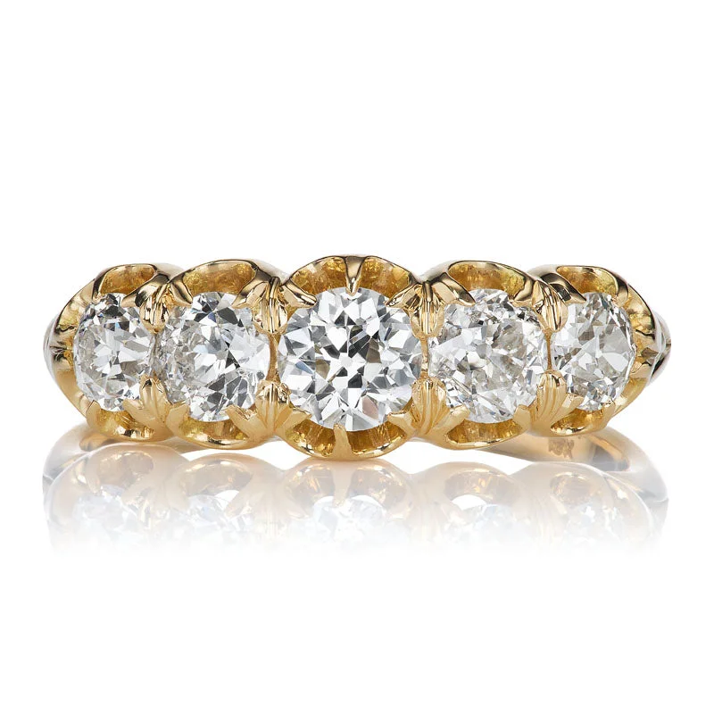 diamond rings for weddings-Adrienne Band 1.27