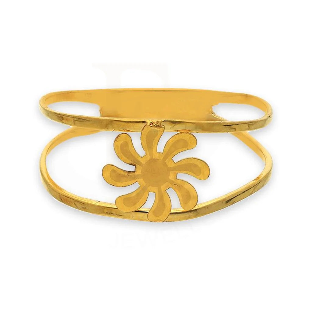 unique engagement rings-Gold Flower Ring 21KT - FKJRN21K2849