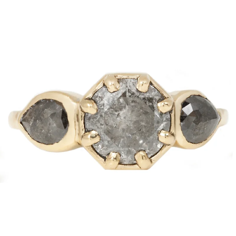 antique diamond rings-Galaxy Diamond Ring