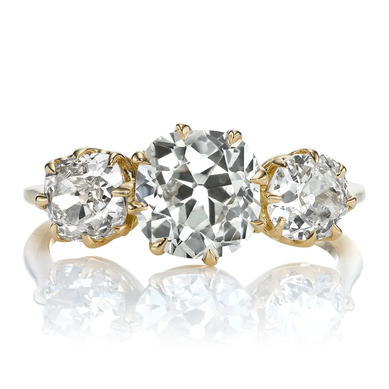 silver engagement rings-Marielle 1.38