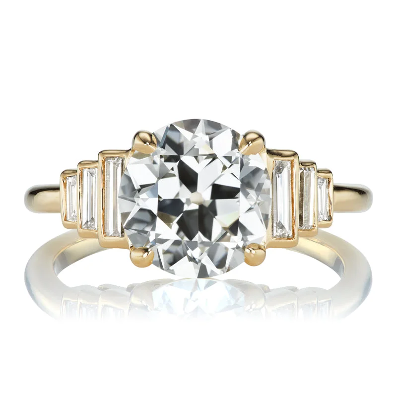 rings with large diamonds-Camille 2.65