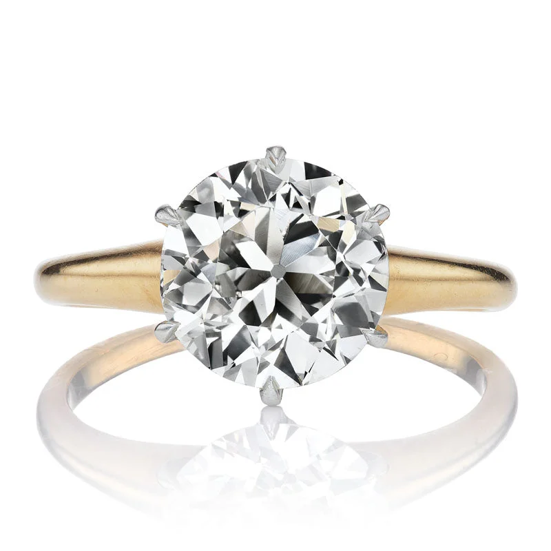 classic wedding rings-Aretta