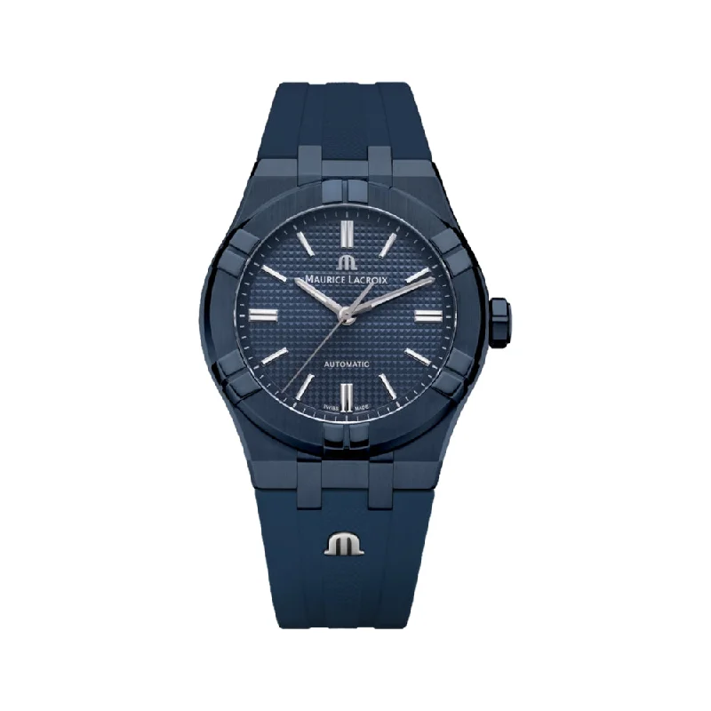 smartwatches with sleep tracking -AIKON Automatic Blue PVD, 39 mm Limited Edition