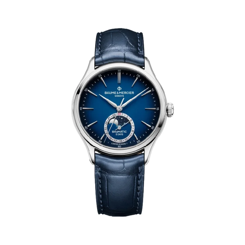 unique watches with bold designs for men -Clifton 39mm Moonphase 10756