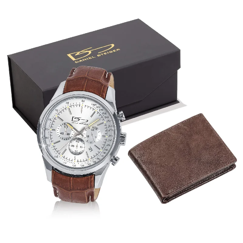 women’s watches with minimalist design -Dapper Essentials Watch & Wallet Gift Set