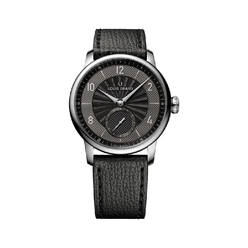 lightweight watches for women -Excellence Petite Seconde Guilloché Anthracite Black