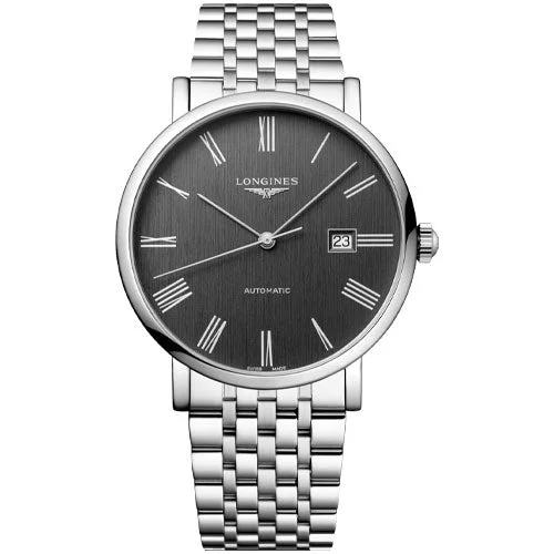 high-performance watches for extreme conditions -Longines Elegant Anthracite Dial Men 41mm