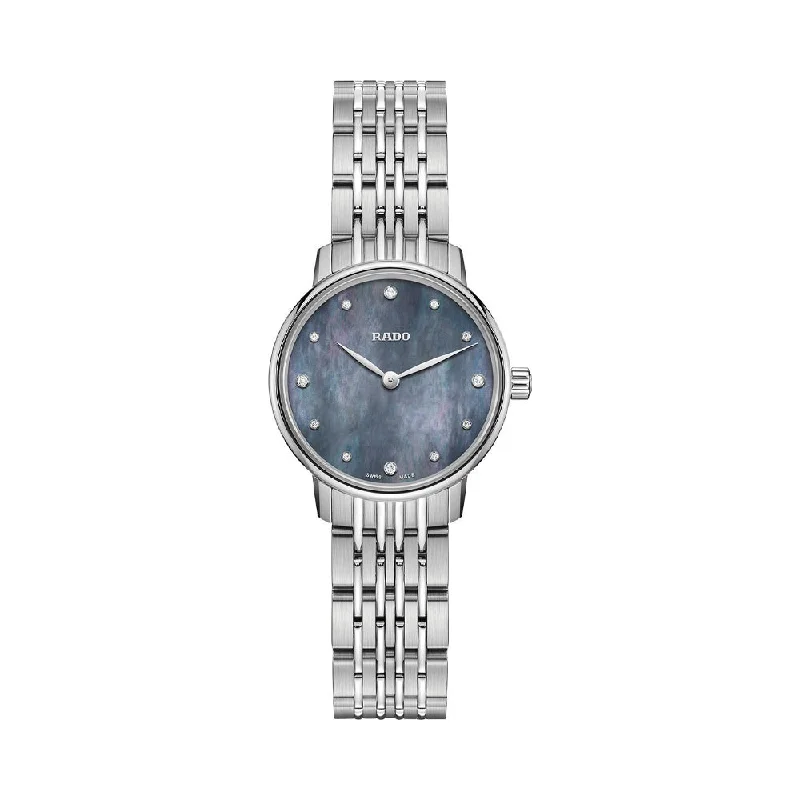 stylish watches for professional women -Rado Coupole Classic Diamonds R22897903 Women Watch