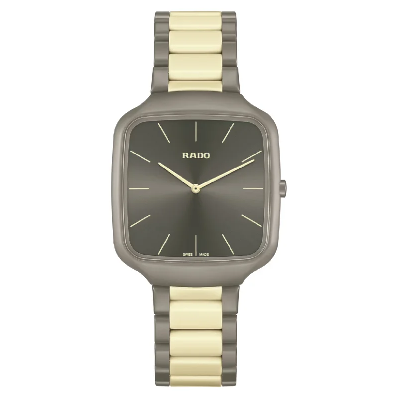 women’s watches with minimalist dials -Rado True Grey Dial Men 37mm