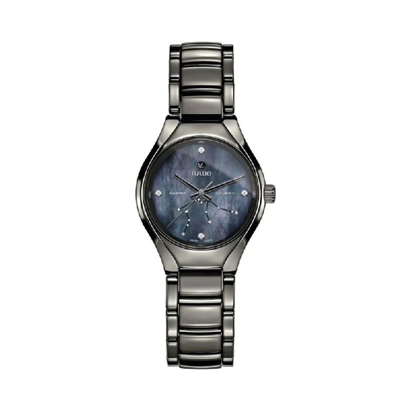 high-tech smartwatches for runners -Rado True Star Sign - Aquarius R27243982 Women Watch