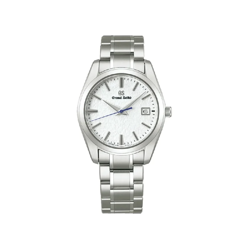 large dial watches for women with minimalist design -SBGX355 "Snowflake" Heritage Quartz 37 mm - White