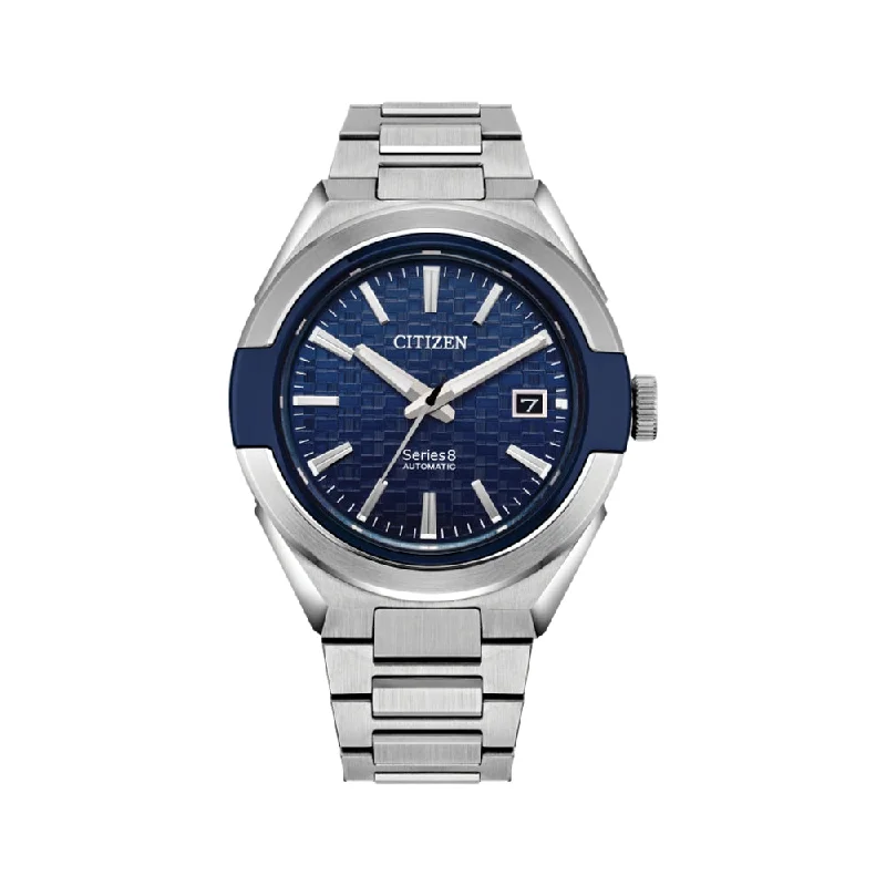 luxury watches for business professionals -Series8 870 Automatic Blue