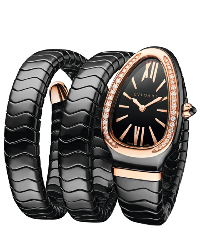 smartwatch with activity tracking features -Serpenti Spiga Watch