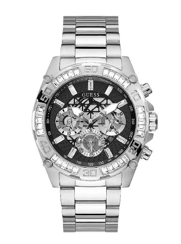 watches with date and time for men -Silver Trophy Watch