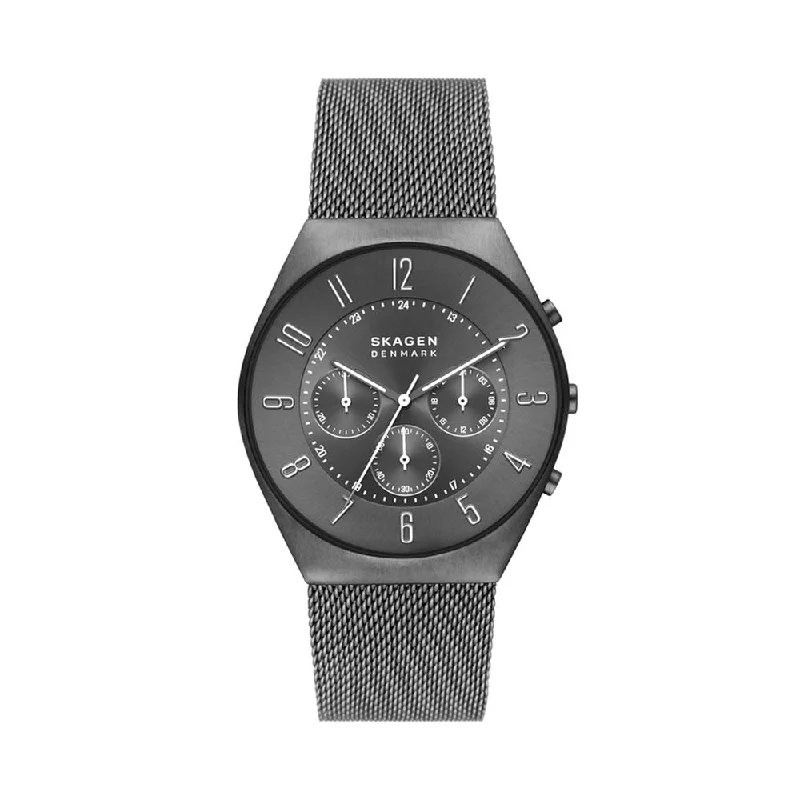 men’s watches with sapphire crystal -SKAGEN SKW6821 Grenen Chronograph Watch For Men