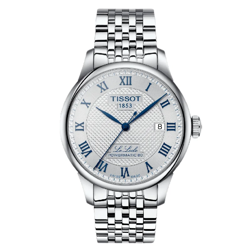 best waterproof watches for women -Tissot T-Classic Silver Dial Men 39.3mm