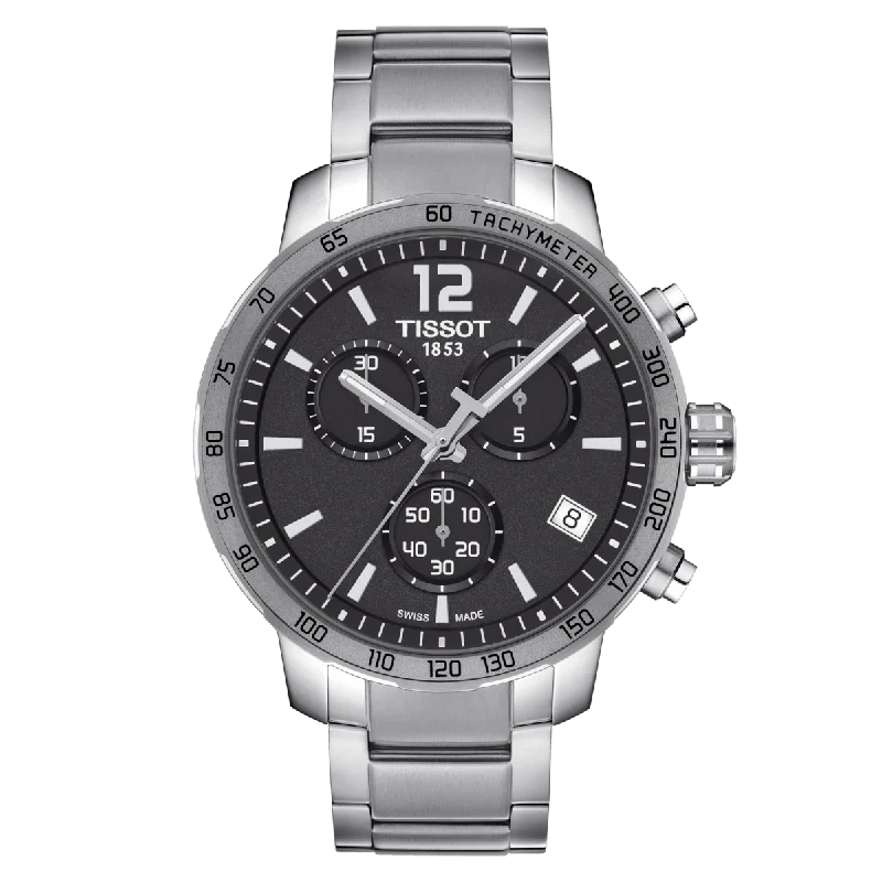 best watches for business professionals -Tissot T-Sport Anthracite Dial Men 42mm