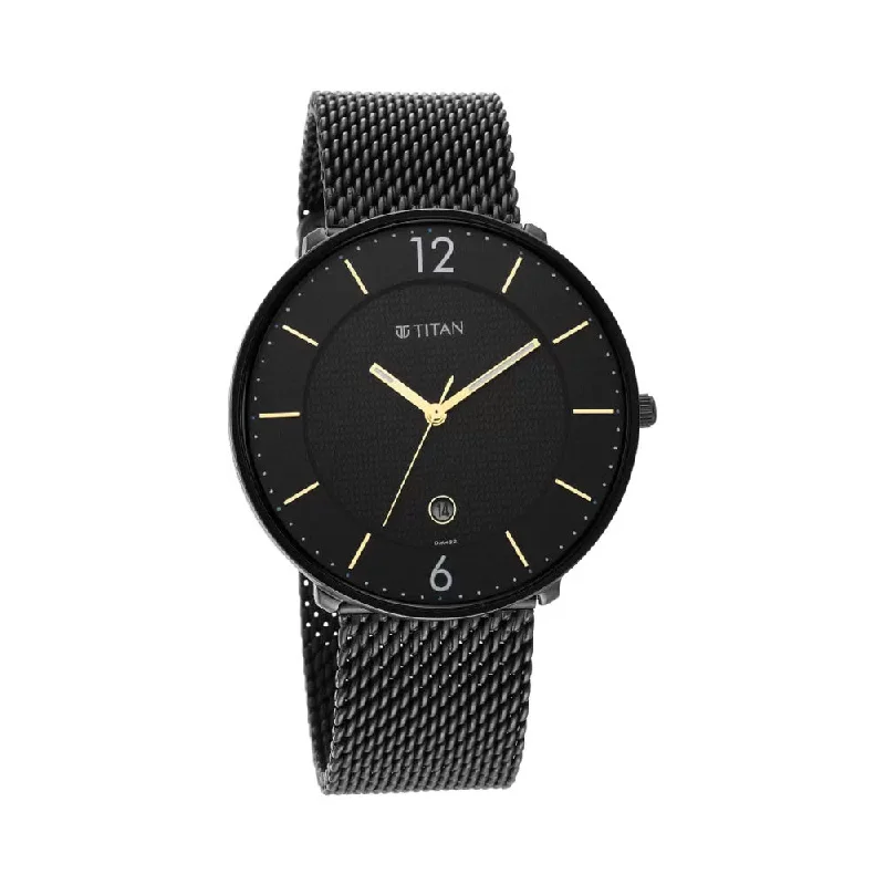 watches with rubber straps for active lifestyle -Titan 1849NM02 Classique Analog Watch For Men