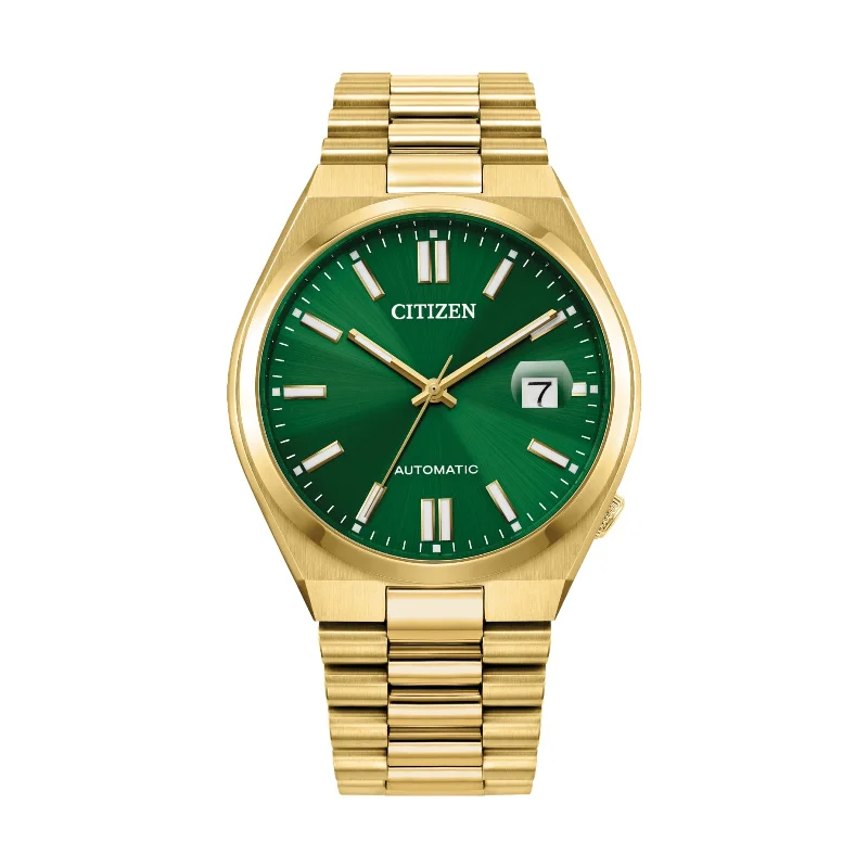 smartwatches with heart rate monitor -Tsuyosa Green Dial, 40 mm