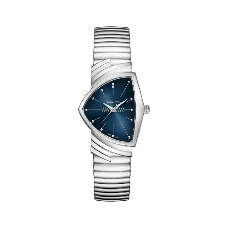 watches for adventure-loving women -Ventura L Classic Blue Dial on Bracelet