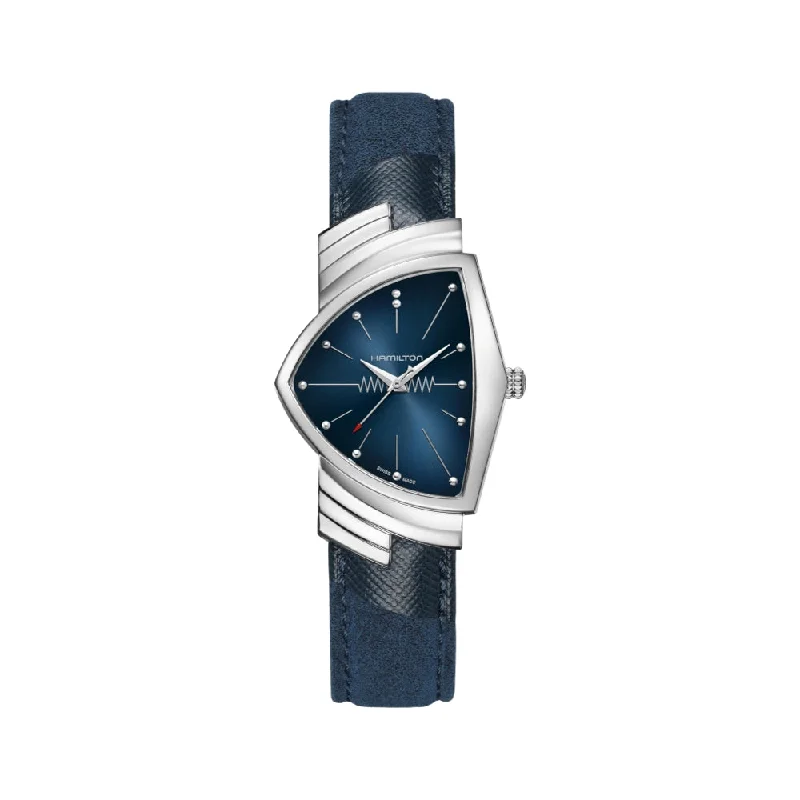 watches for professional athletes -Ventura L Classic Blue Dial on Strap