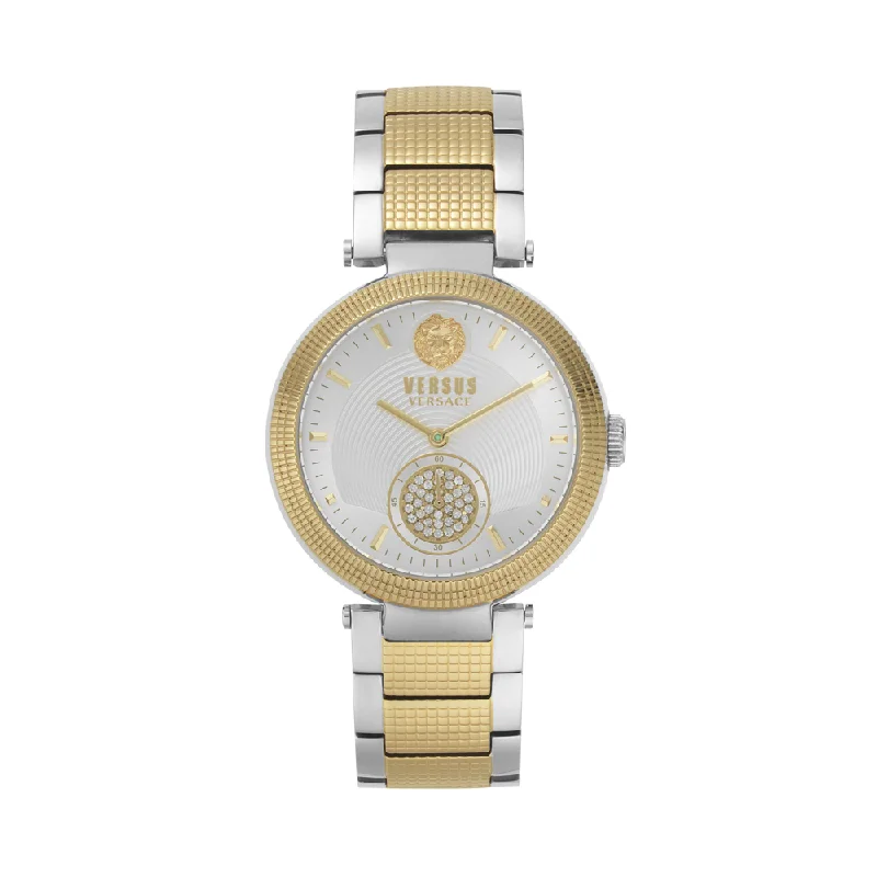 sleek watches for modern women -VERSUS STAR FERRY VSP791518 Silver Dial Women Watch