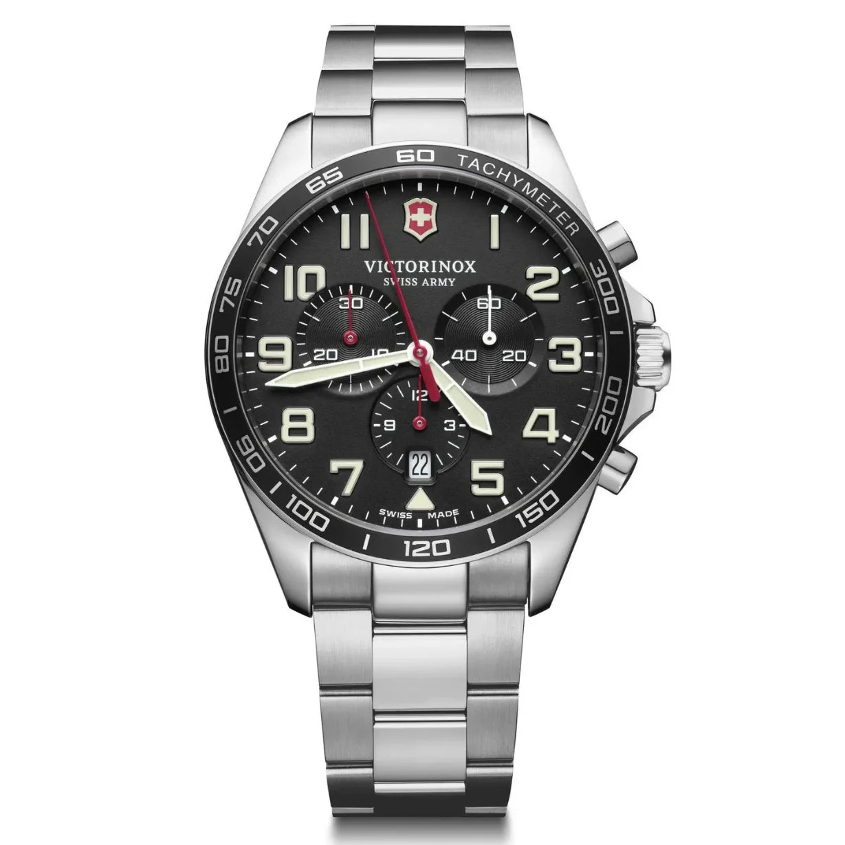 best luxury watches for collectors -Victorinox Fieldforce Chrono Black Dial Men 42mm