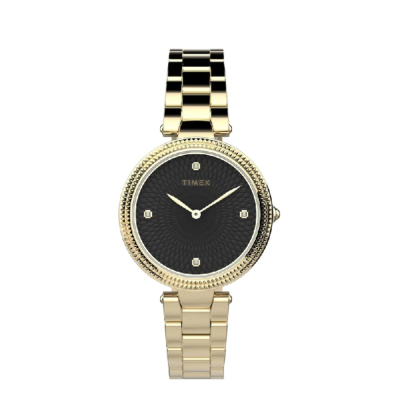 sleek women’s watches with metal straps -Adorn 2-Hand 32mm Metal Band