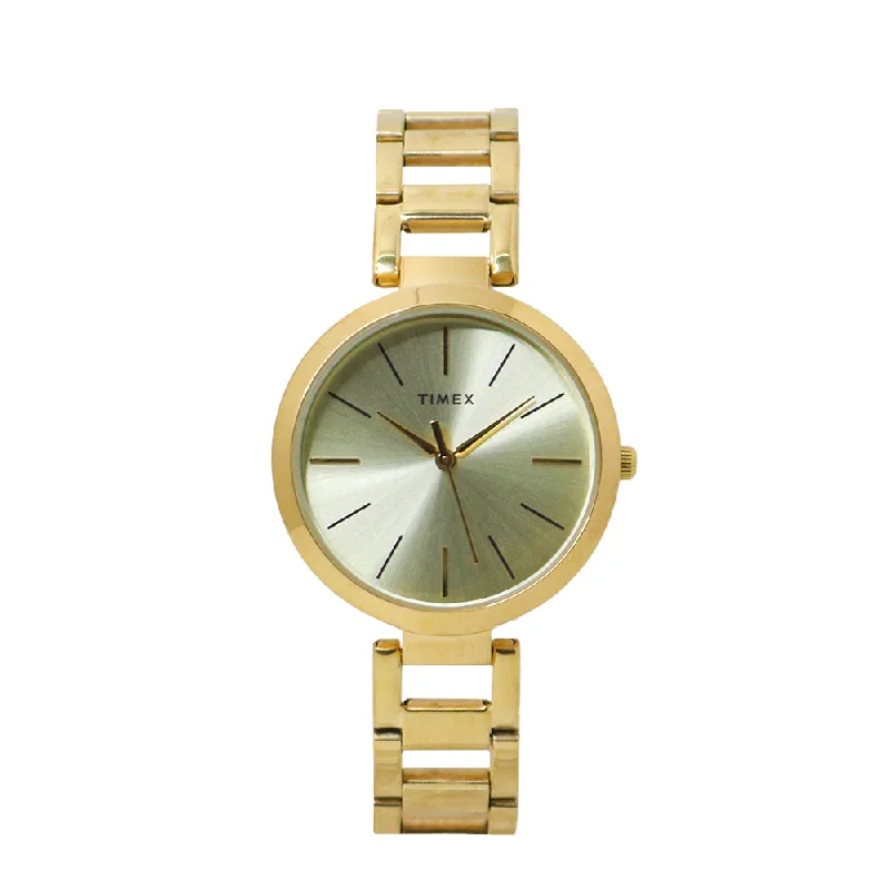 mechanical watches with gold accents -Dress Analog 3-Hand 35mm Stainless Steel Band