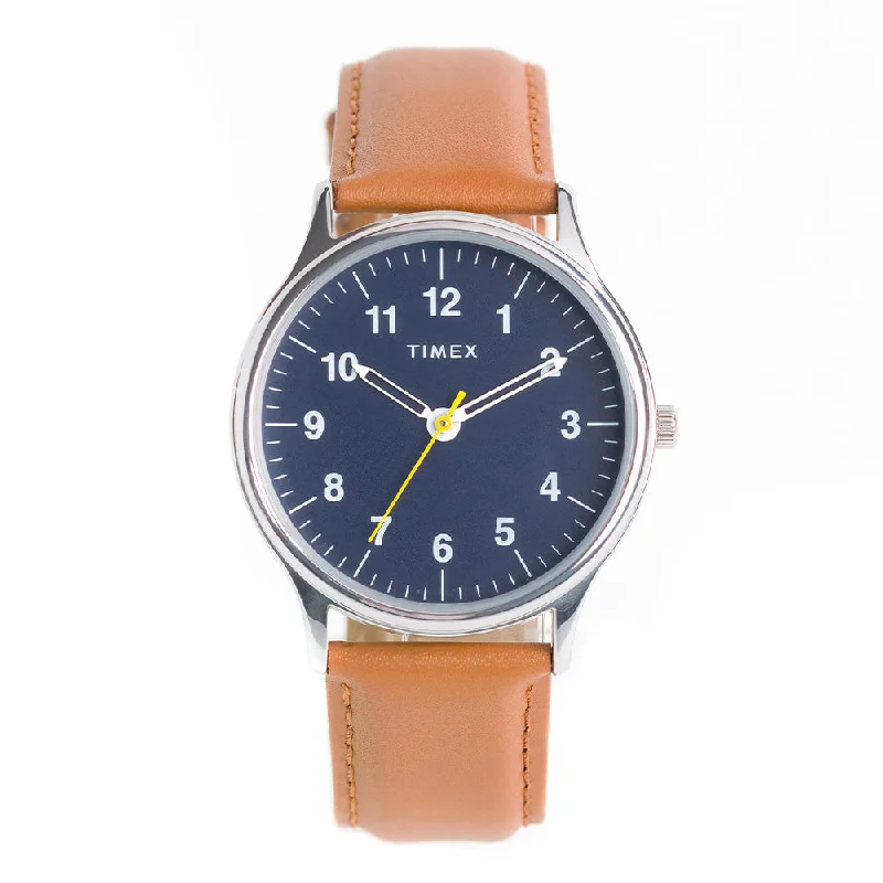 best watches for active women -Analog 3-Hand 38mm Leather Band