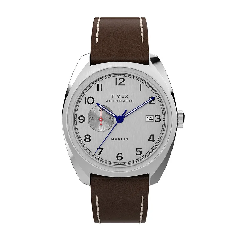 fashionable watches for young adults -Marlin Sub-Dial Automatic 39mm Leather Band