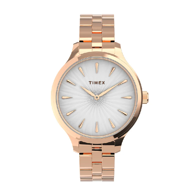 women’s watches with unique designs -Peyton 3-Hand 36mm Stainless Steel Band