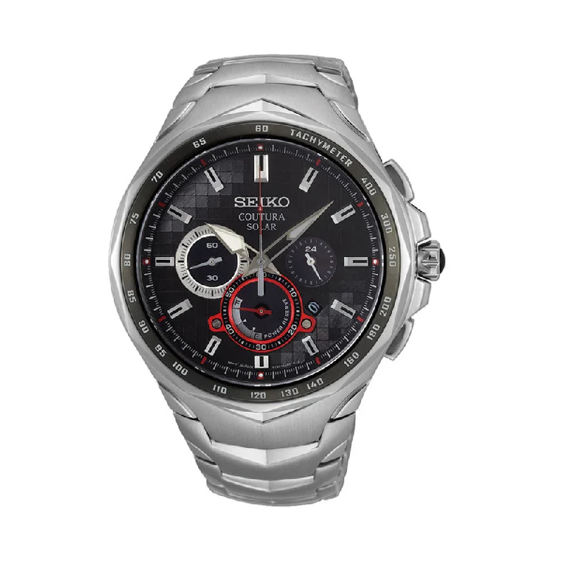 unique watches for fashion-forward men -SEIKO SSC743P9 Discover More Chronograph Watch For Men